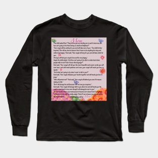 The best Mother’s Day gifts 2022, Mother’s Day poem - You will simply call her mom Beautiful poem about motherhood Long Sleeve T-Shirt